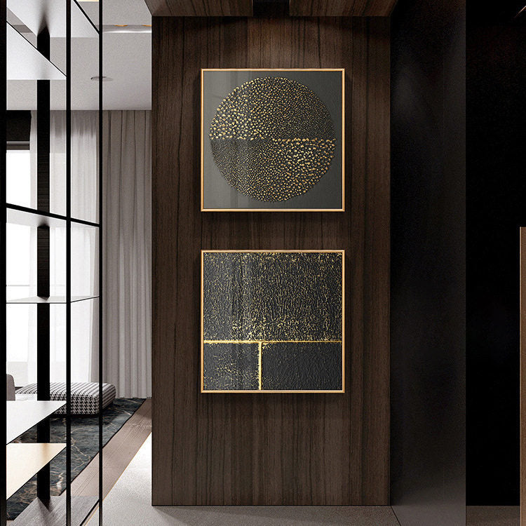 Modern Light Luxury Art Living Room Accent Wall